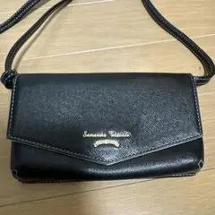 Samantha Thavasa ブラック ショルダーバッグ