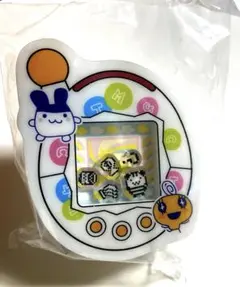 たまごっち　シャカシャカアクリルクリップ　ほわいと