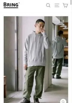 BRING ブリング　プルオーバーパーカ