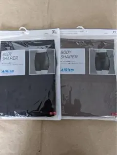 ユニクロ ボディシェイパーノンラインショーツ　スムース　四分丈　XL2枚