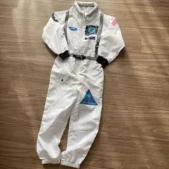 宇宙飛行士コスチューム ホワイト 100cm~