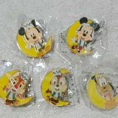 ディズニー ピンバッジ 全５種セット