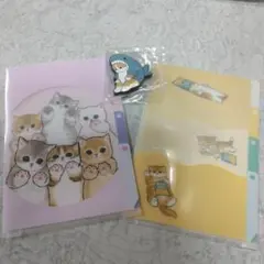 ✨2/19まで✨mofusand ミニクリアファイル2枚セット マグネット付き