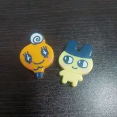 ☆非売品☆〈平成 ちゃお〉たまごっち クリップ〔まめっち めめっち