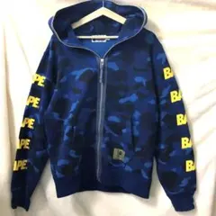 2026年最新】エイプ 青 パーカー カモの人気アイテム - メルカリ