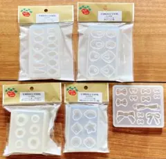 シリコンモールド5点セット　PARTS CLUB