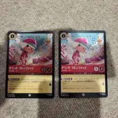 タクイダ・マントンファッジ ホロ１枚+通常１枚