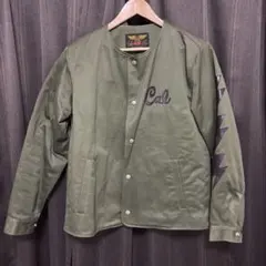 CALEE & Co. スタジャン オリーブ M