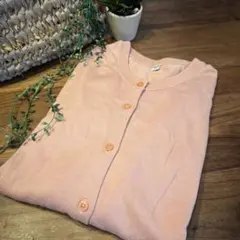 UNIQLO ピンク カーディガン L