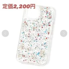iPhone用ケース カラフルフレーク