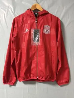00'sデッドストックadidas ×リバプールFC フーディウィンドブレーカーのサムネイル