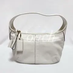 新品COACH コーチ ワンショルダーバッグ エルゴ ホワイト 10739