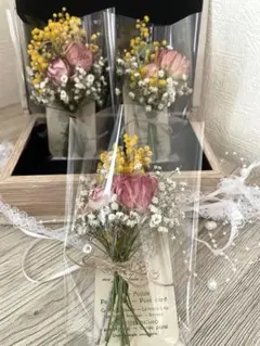 ちょっと大きめボリュームあるミニブーケ ドライフラワー ガーランド 飾り