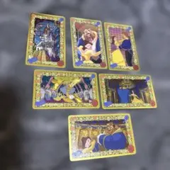 ［新品未使用］美女と野獣　ステッカー6枚セット