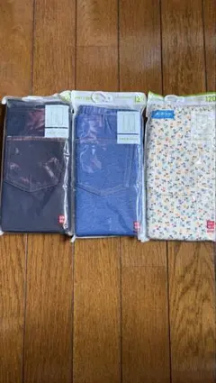 UNIQLO レギンス 3点セット　120サイズ