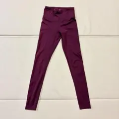 TSLA テスラ ヨガウェア レギンス ボルドー スポーツ トレーニング S