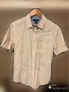 値下げ中！TOMMY HILFIGERベージュ 半袖シャツ