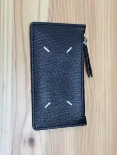 メゾンマルジェラ mm6 フラグメントケース コインケース ウォレット ブラック