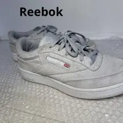 Reebok CLUB Cグレー　スエード スニーカー