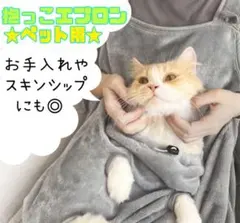 ペット用 抱っこ エプロン ポケット 猫 小型犬 足出し