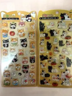 シュガーパレットシール　2種セット　ボンボンドロップ【国内正規品】柴犬　和柄