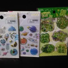 amifaカプセルシール平成レトロ＆デコレーションシール
