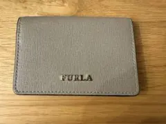 FURLA 名刺入れ　箱　巾着セットのサムネイル