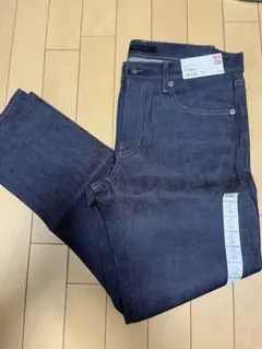 ユニクロ ストレッチセルビッジスリムフィットジーンズ31新品デッドストック耳付