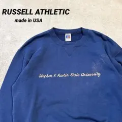 90s前後 USA製 RUSSELL ATHLETIC　カレッジ スウェット