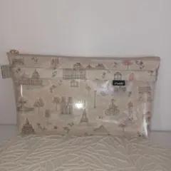 ハンドメイド　リバティ　ポーチ