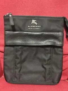 BURBERRY BLACK LABEL クラッチバッグ ブラック
