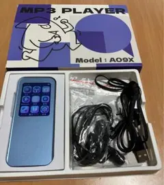 AGPTEK A09X MP3プレーヤー ブルー