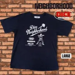 NEIGHBORHOOD×DICE magazine コラボ 半袖Tシャツ L