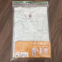 Taketora 介護用つなぎ服 Mサイズ チェック柄のサムネイル