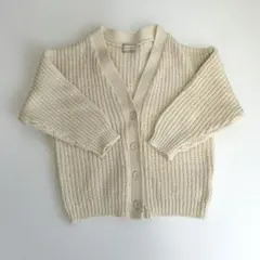 韓国子供服　oatmeal カーディガン