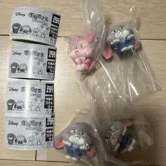 すねてます　ズートピア2 ジュディ3 ピグレット1 セット