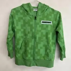 Minecraft グリーンパーカー 130サイズ