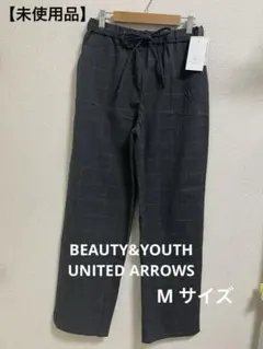 【新品未使用】　チェックパンツ　Mサイズ