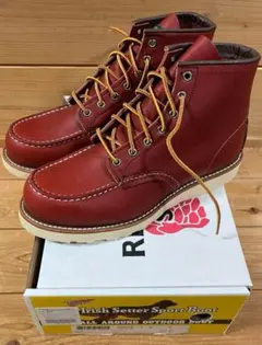 【値下】RED WING 9876 BEAMS 40周年 別注 半円犬タグ 赤茶 レッドウィング】半円犬タグセッターがBEAMS別注でまさかの復活
