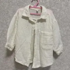 韓国子供服コットン 長袖シャツ90センチ値下げ