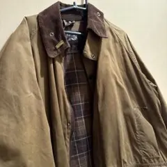 コーデュロイ襟 ブラウン コットンジャケット　古着