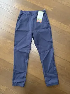 新品タグ付き　ストレッチ ロングパンツ ネイビー 裾ゴム仕様のサムネイル
