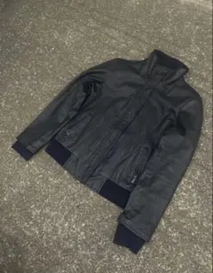 00s y2k archive leather jacket