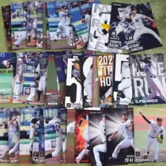 【プロ野球チップスカード】ロッテ　まとめ売り　41枚　佐々木朗希　中村奨吾