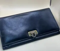 Salvatore Ferragamo フェラガモ長財布 レザー ダークブラウンのサムネイル