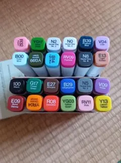 レア! 紙箱 コピック クラシック copic ペン 画材 塗り絵 カラーペン