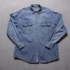 GEAR FOR SPORTS 3465 デニムシャツ XL 青