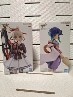 ナムコ限定モンスターストライクフィギュア　モンスト　マサムネ　ヤクモ　2体セット