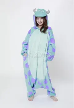 新品タグ付き　モンスターズインク　サリー　着ぐるみパジャマ