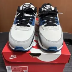 NIKE AIR MAX 90 ホワイト ブルー ブラックのサムネイル